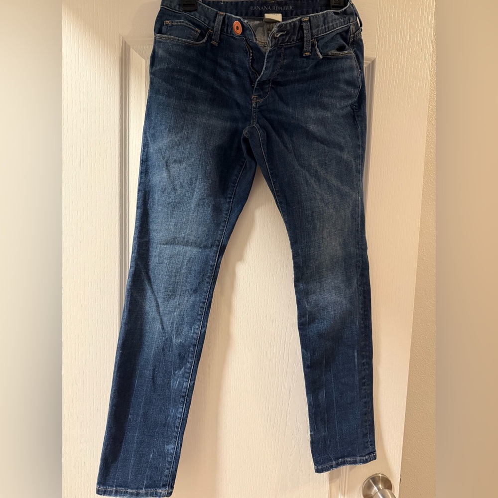 Banana Republic Dark Blue Skinny Jeans